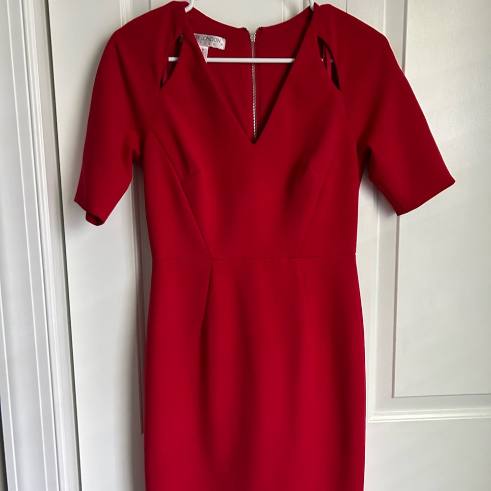 Maggy London red dress